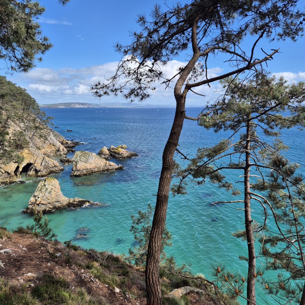 Pointe du Kador à Morgat en presqu'ile de Crozon.