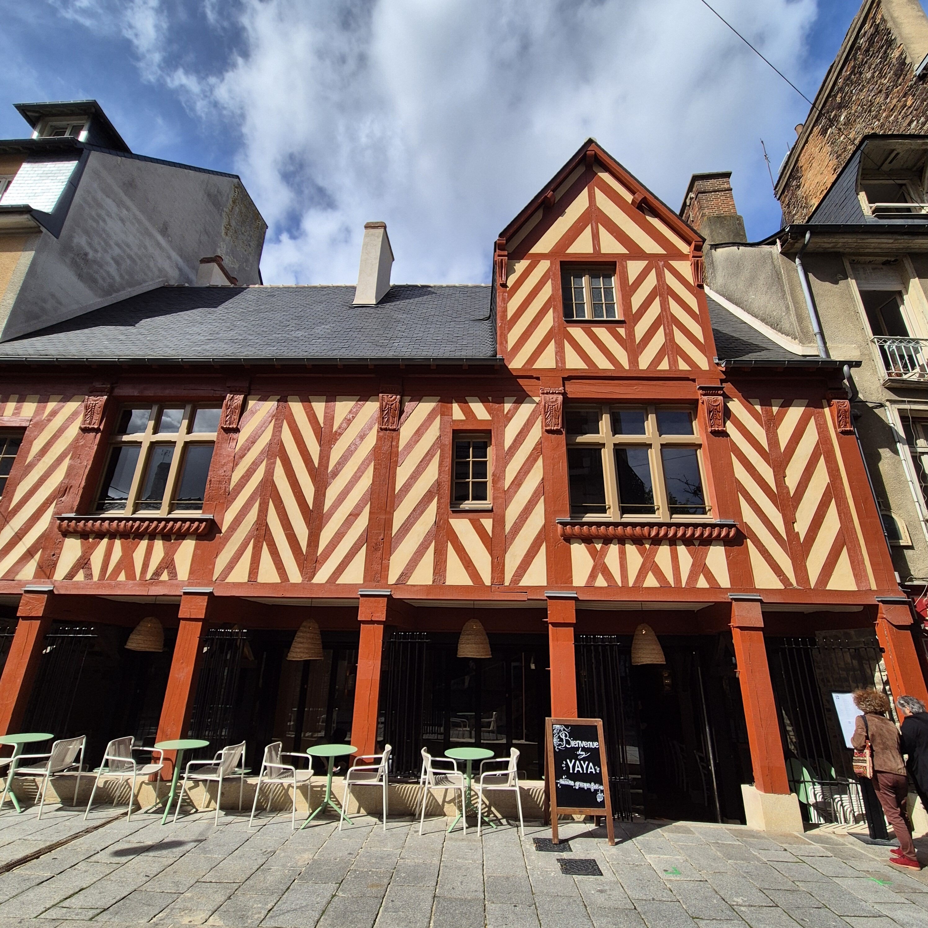 Maison a pans de bois a Rennes