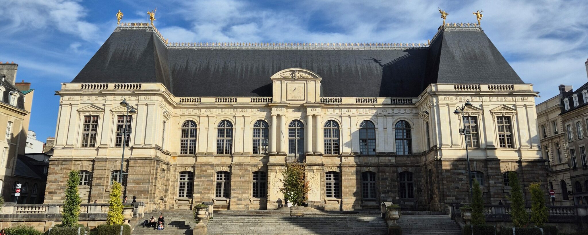 Palais du parlement de Bretagne à Rennes.